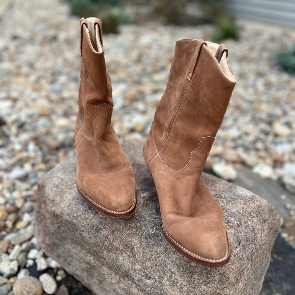 Vintage Francesco Bosi cowboy boots.          Size 11 - Womens - Boho - Ankle - Picture 2 of 5